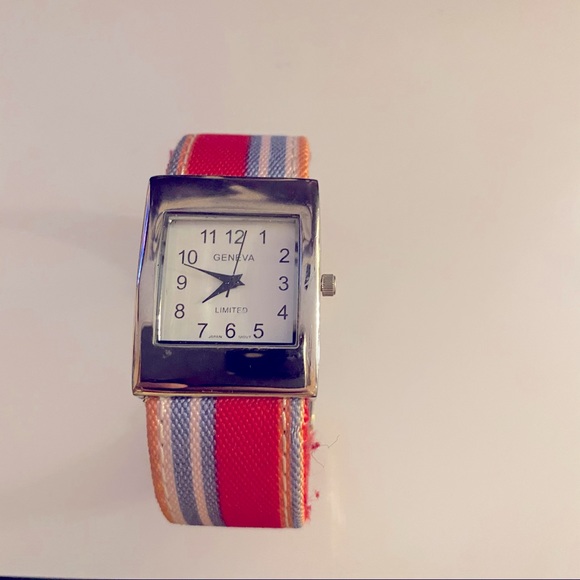 Geneva‎ Limited colorful cuff watch main image 6